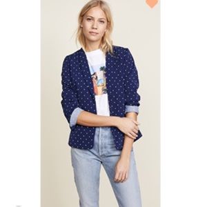 EVIDNT Navy Polka Dot Blaze